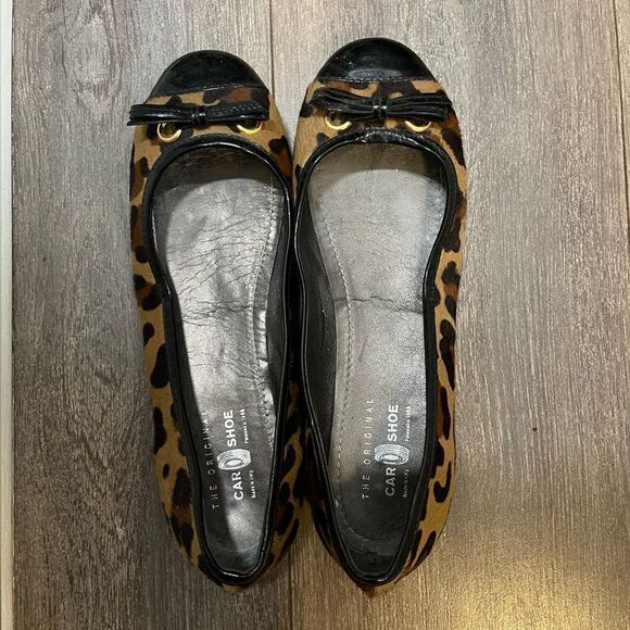 The Original Car Show sz 9 Leopard Print - Picture 1 of 5